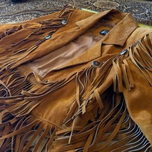 Western tassel jacket